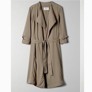 Babaton flowy trench coat